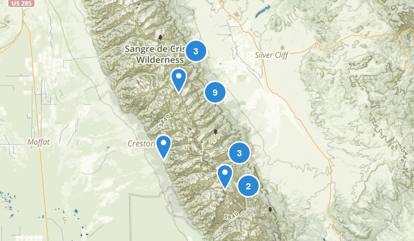 Westcliffe, Colorado Map