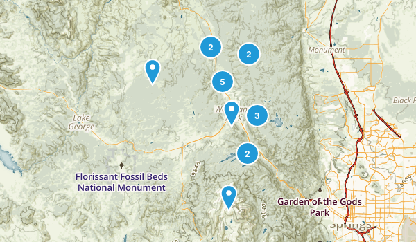 Best Trails near Woodland Park, Colorado