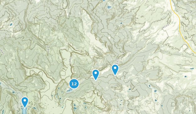 Yampa, Colorado Map