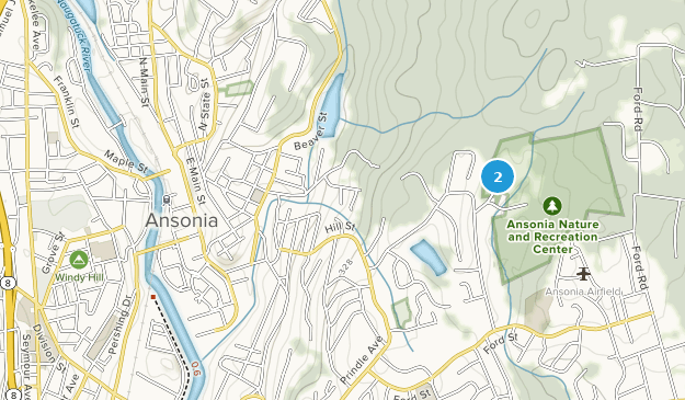 Ansonia, Connecticut Map