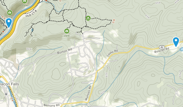 Beacon Falls, Connecticut Map
