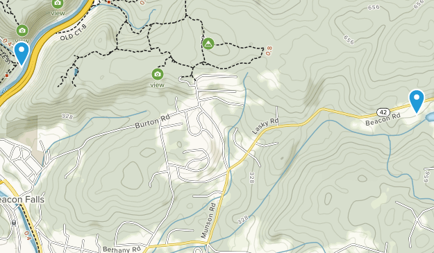 Beacon Falls, Connecticut Map