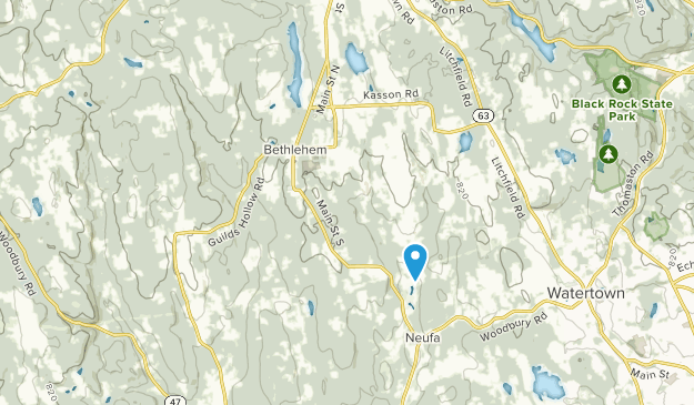 Bethlehem, Connecticut Map