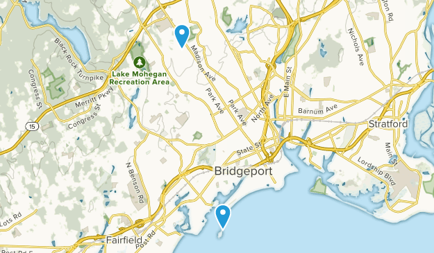 Bridgeport, Connecticut Map