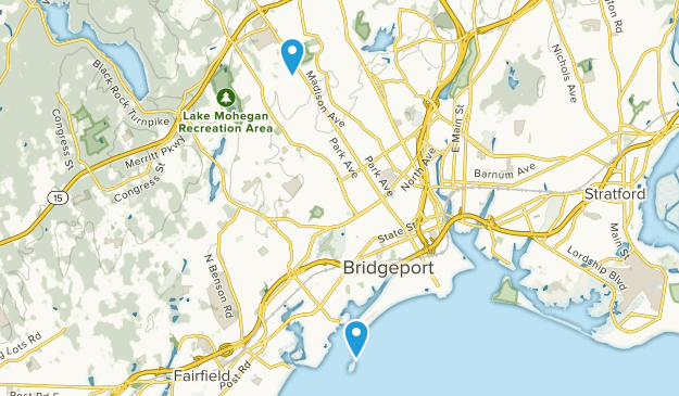 Bridgeport, Connecticut Map