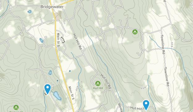 Bridgewater, Connecticut Map