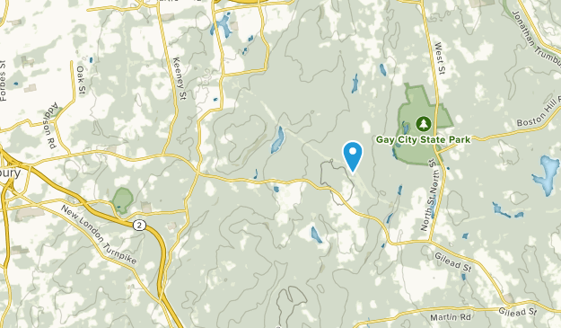 Buckingham, Connecticut Map