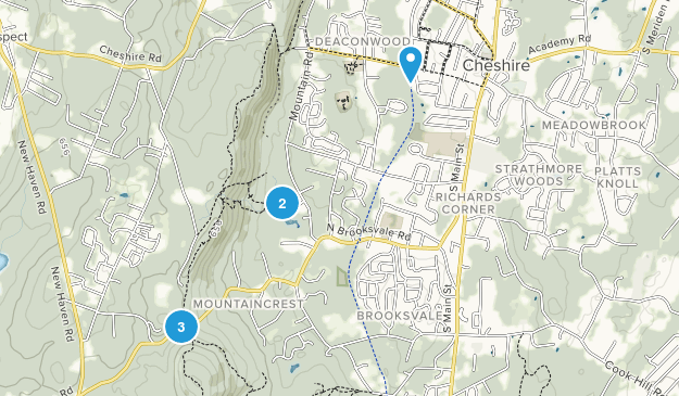 Cheshire, Connecticut Map