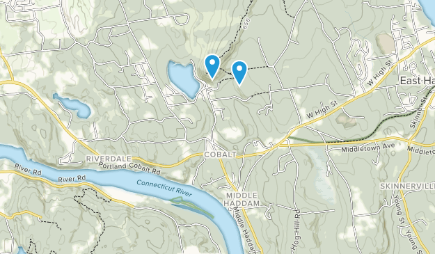 Cobalt, Connecticut Map