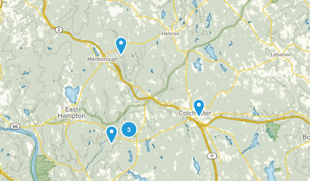 Colchester, Connecticut Map