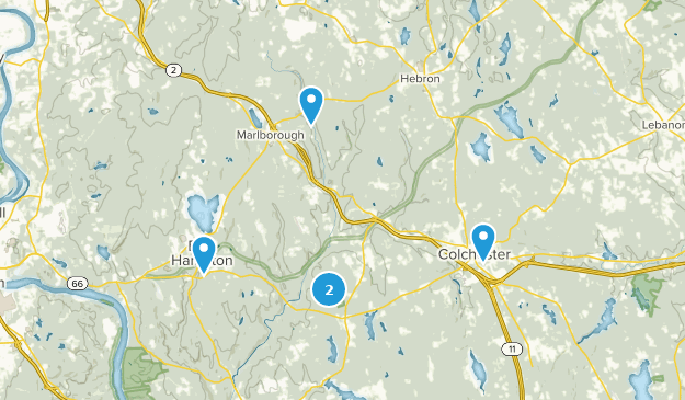 Colchester, Connecticut Map