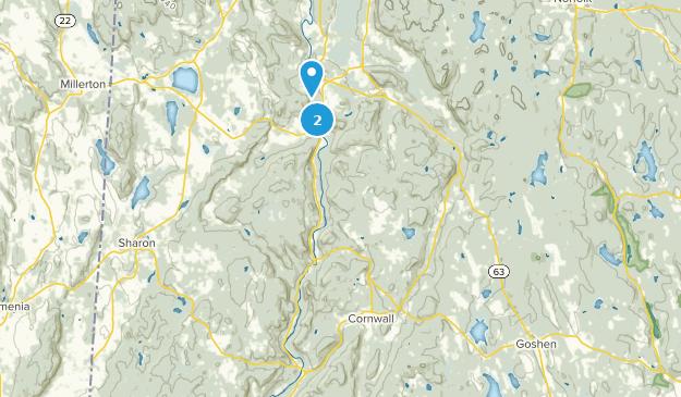 Cornwall, Connecticut Map