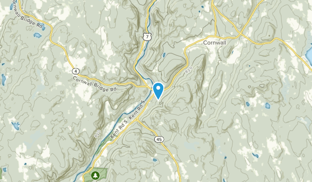 Cornwall Bridge, Connecticut Map