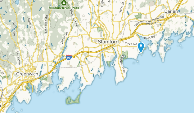 Cos Cob, Connecticut Map