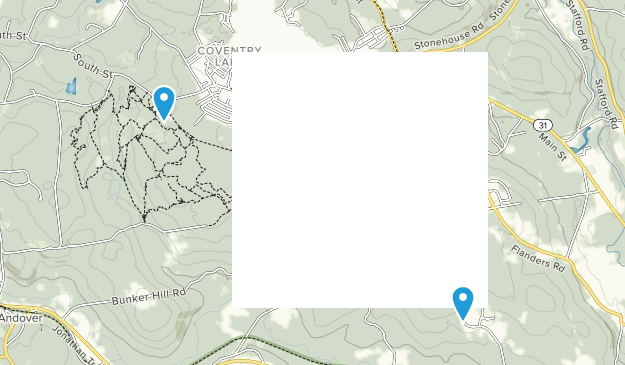 Coventry, Connecticut Map