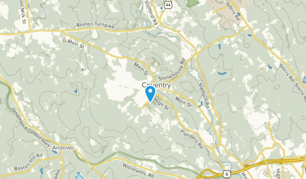Coventry, Connecticut Map
