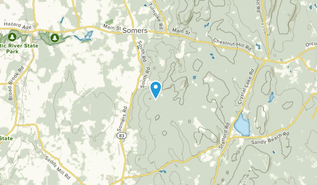Crystal Lake, Connecticut Map