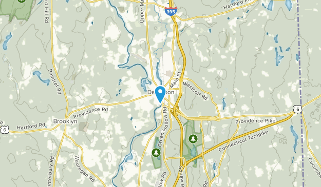 Danielson, Connecticut Map