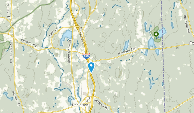 Dayville, Connecticut Map