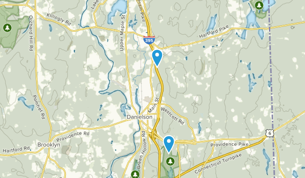Dayville, Connecticut Map