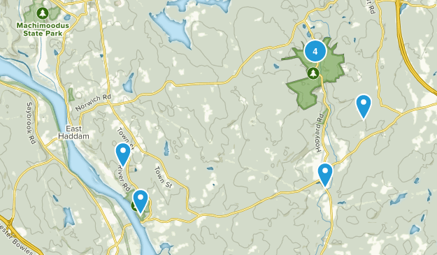 East Haddam, Connecticut Map
