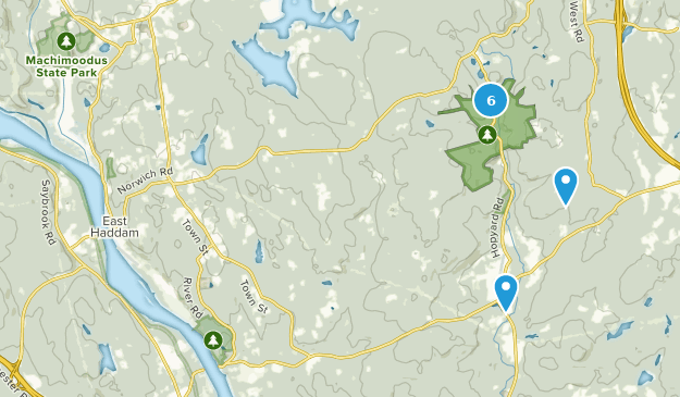 East Haddam, Connecticut Map