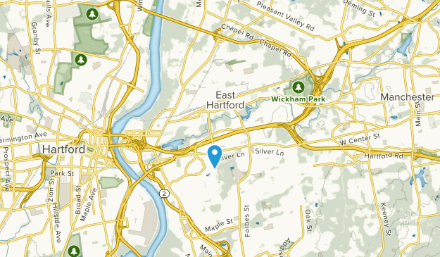 East Hartford, Connecticut Map