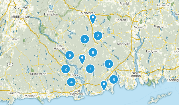 East Lyme, Connecticut Map