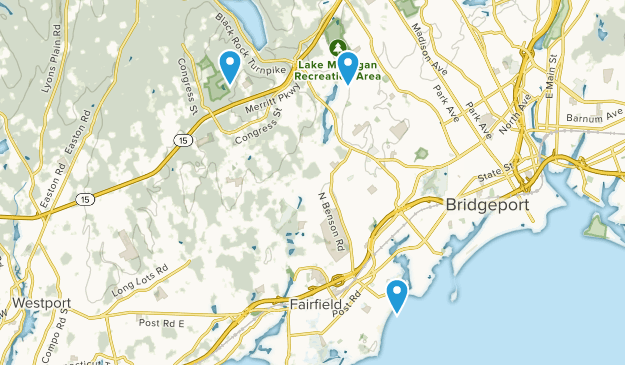 Fairfield, Connecticut Map