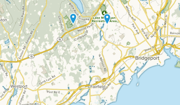 Fairfield, Connecticut Map