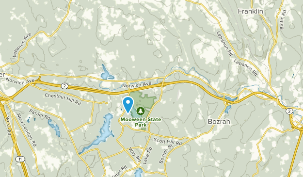 Gilman, Connecticut Map