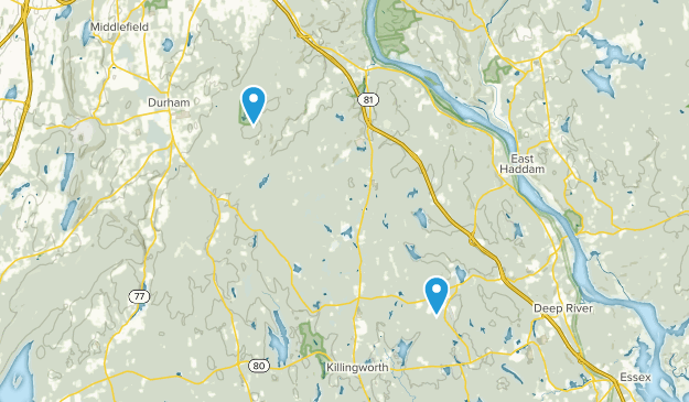 Haddam, Connecticut Map