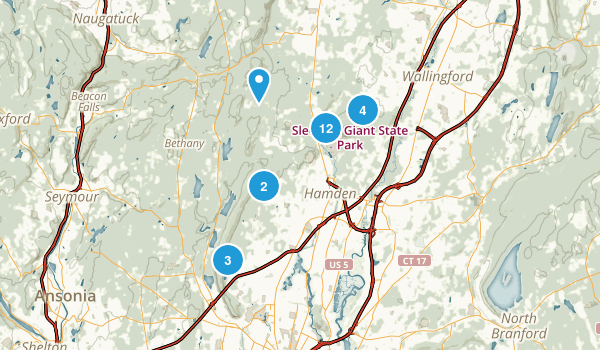 Hamden, Connecticut Map