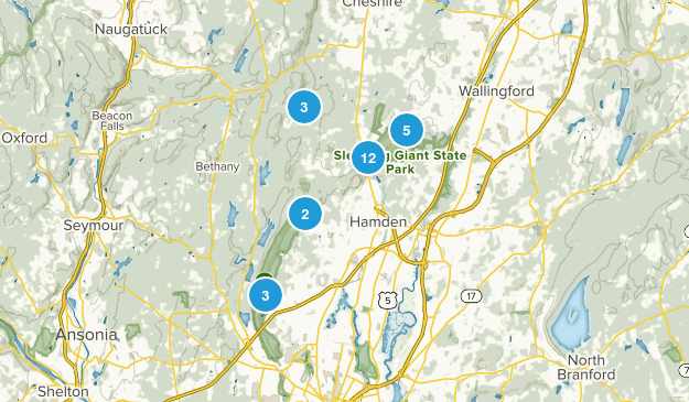 Hamden, Connecticut Map
