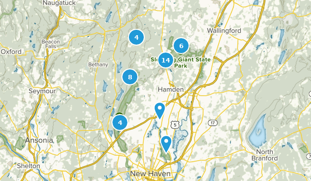 Hamden, Connecticut Map