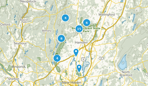 Hamden, Connecticut Map