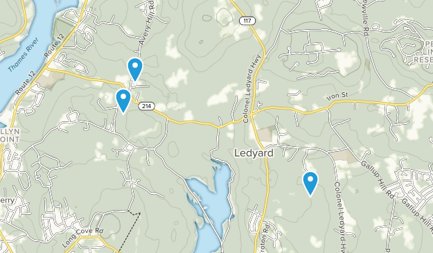 Happyland, Connecticut Map