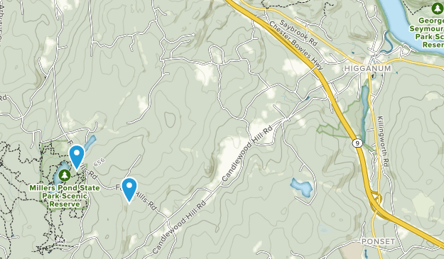 Higganum, Connecticut Map