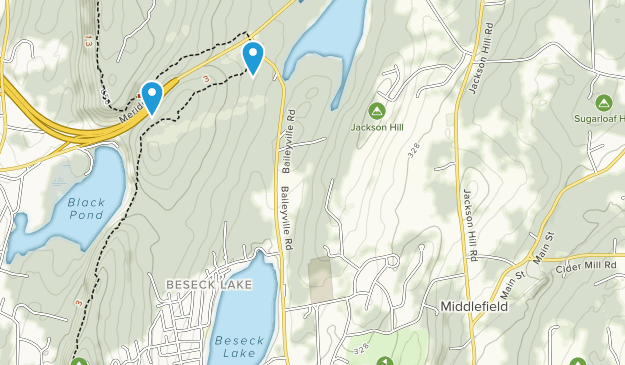 Middlefield, Connecticut Map