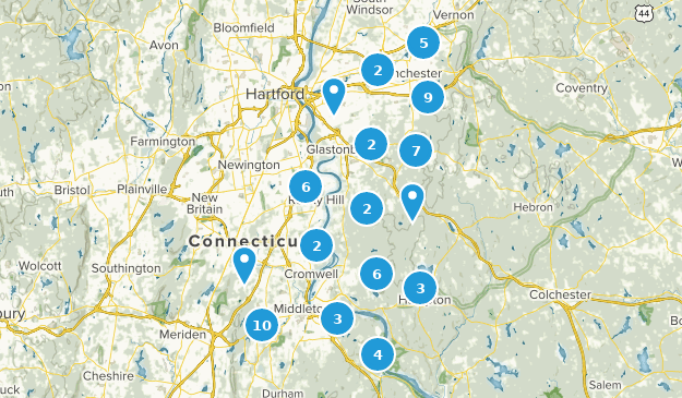 Middletown, Connecticut Map