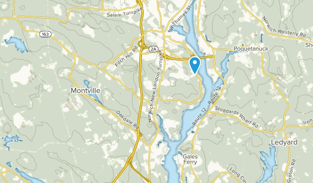 Montville, Connecticut Map