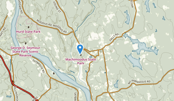 Moodus, Connecticut Map