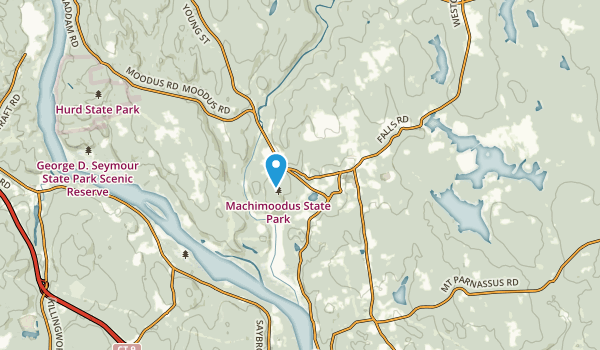 Moodus, Connecticut Map