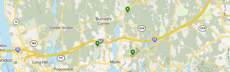 Best Trails near Mystic Connecticut