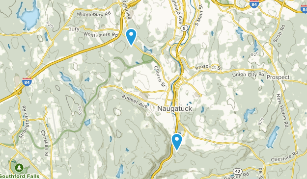 Naugatuck, Connecticut Map