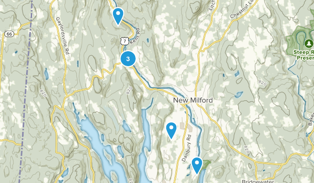 New Milford, Connecticut Map