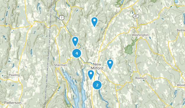 New Milford, Connecticut Map