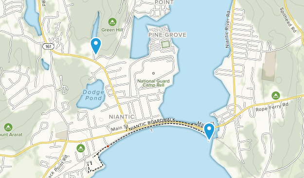 Niantic, Connecticut Map