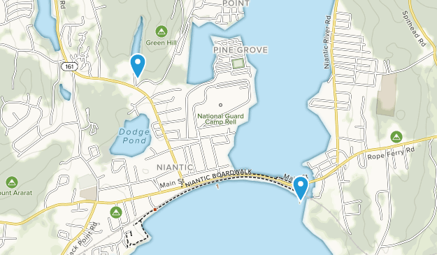 Niantic, Connecticut Map