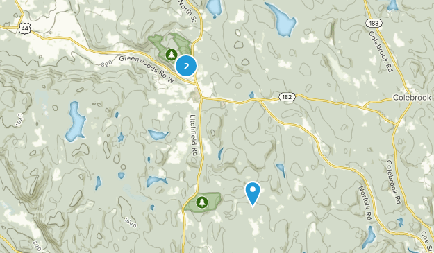 Norfolk, Connecticut Map